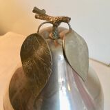 Freddotherm silver metal pear