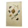 Gravure ancienne de 1839 -Papillons Polymmate - par Dumesnil - colorée main