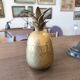 Pineapple Ice Bucket in Brass – Hollywood Regency