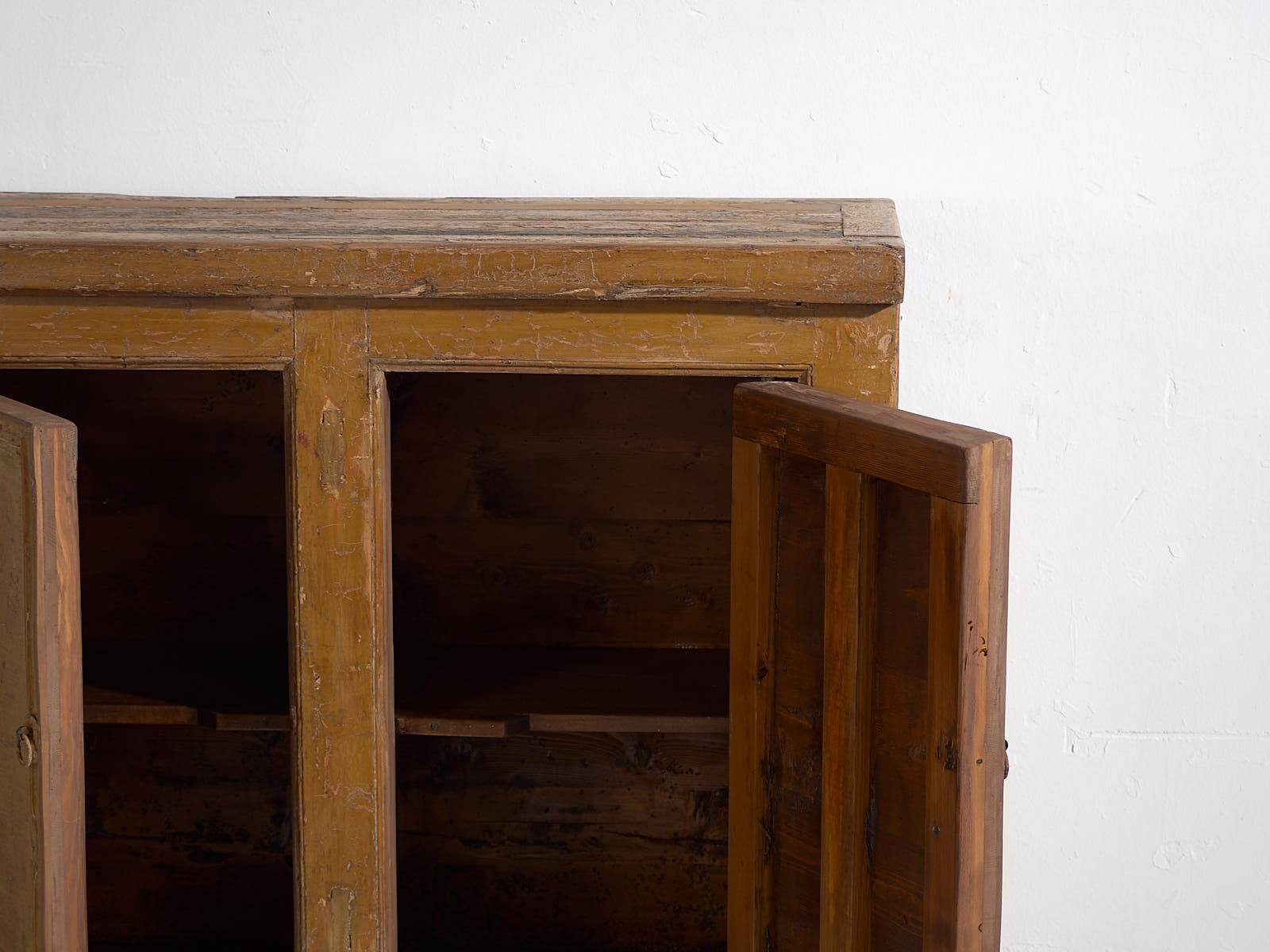 Antique sideboard with ochre patina (c.1900) #11