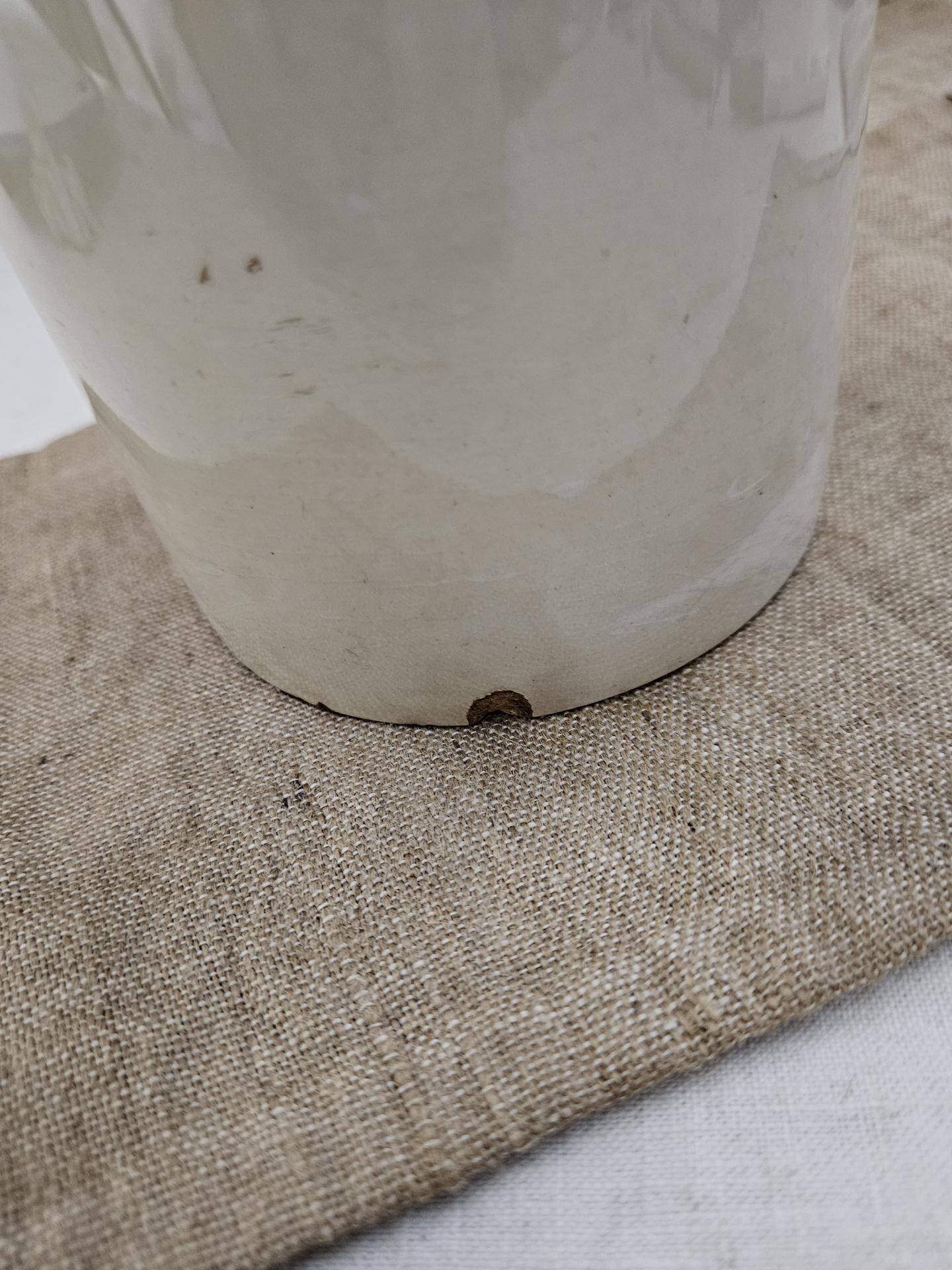 Old stoneware pot - Longwy pot