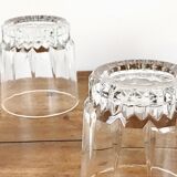 4 art deco style glasses - Arcoroc