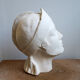 Woman's head in plaster