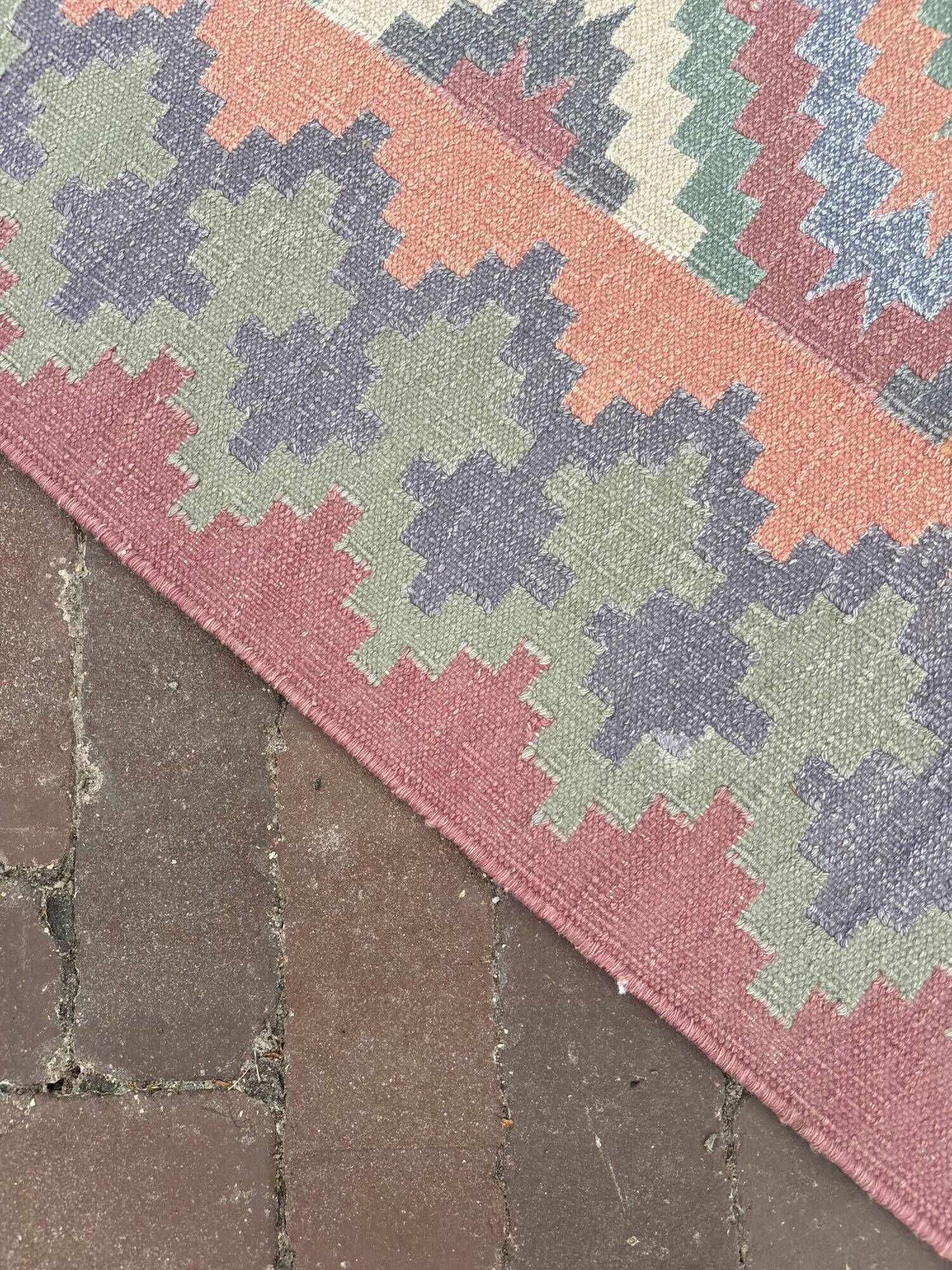 Vintage Kilim Rug – Small Runner 240x76