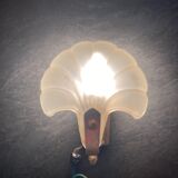 Frosted glass shell wall lamps