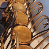 Set of 14 bistro chairs