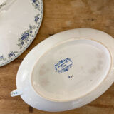 Small soup pot in faience of Sarreguemines