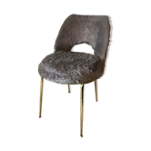 Chaise tonneau vintage