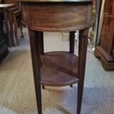 Louis XVI-style mahogany lounge table