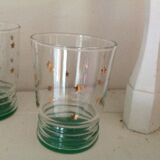 Set of 6 vintage glasses