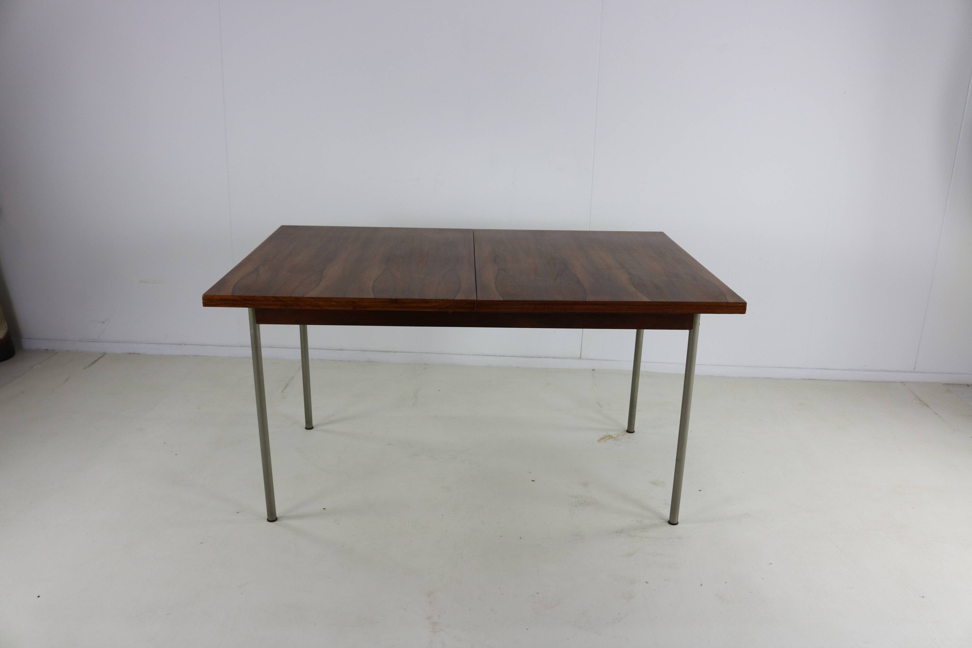 Sixties design rosewood dining table by Cees Braakman for Pastoe