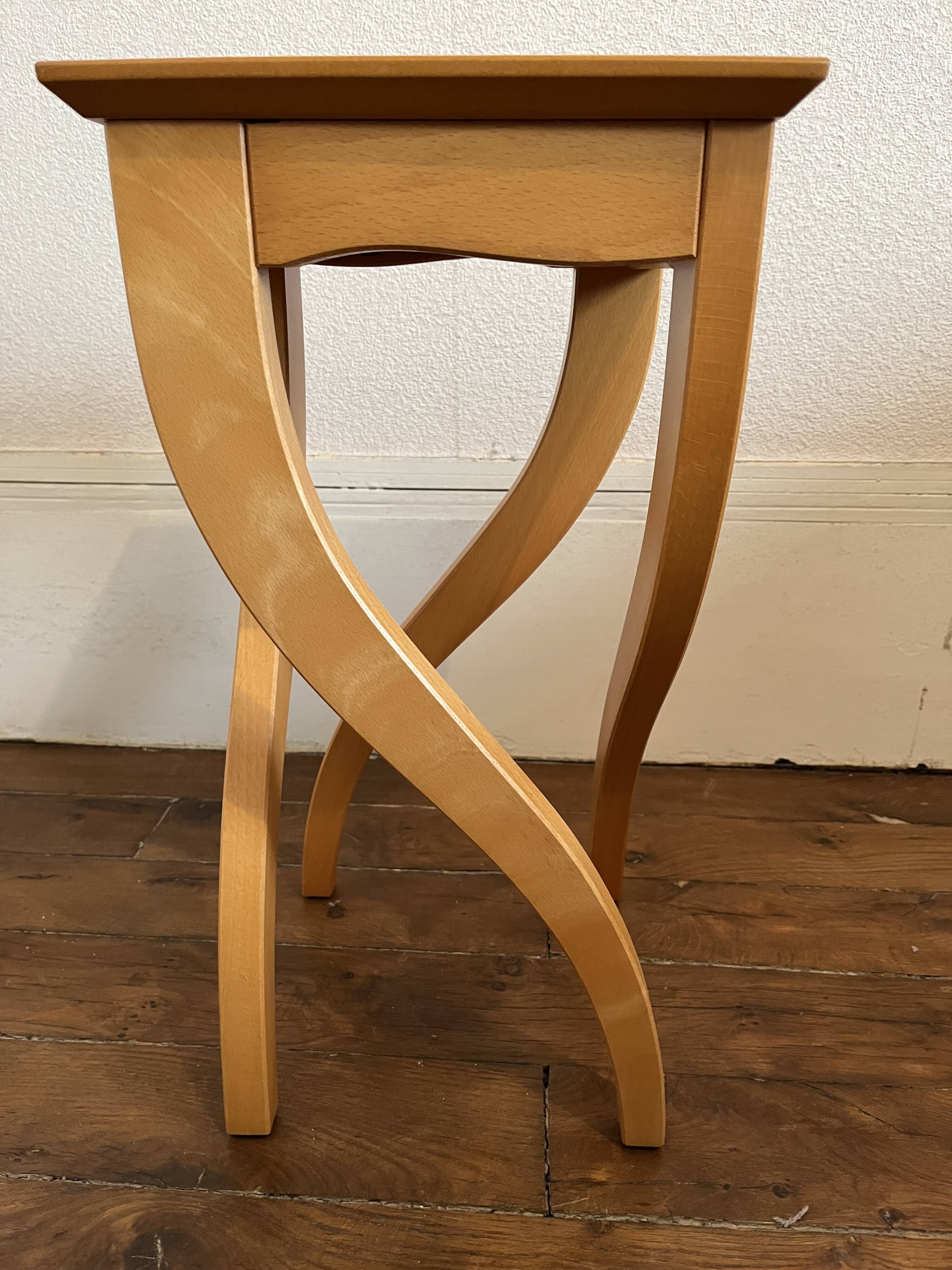 Side table / bedside table / plant stand
