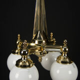 Lustre art deco laiton années 1920