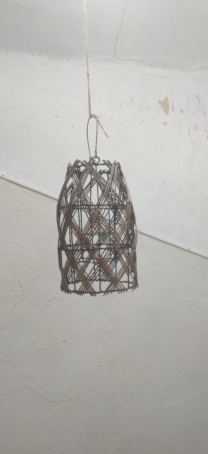 Rattan pendant light