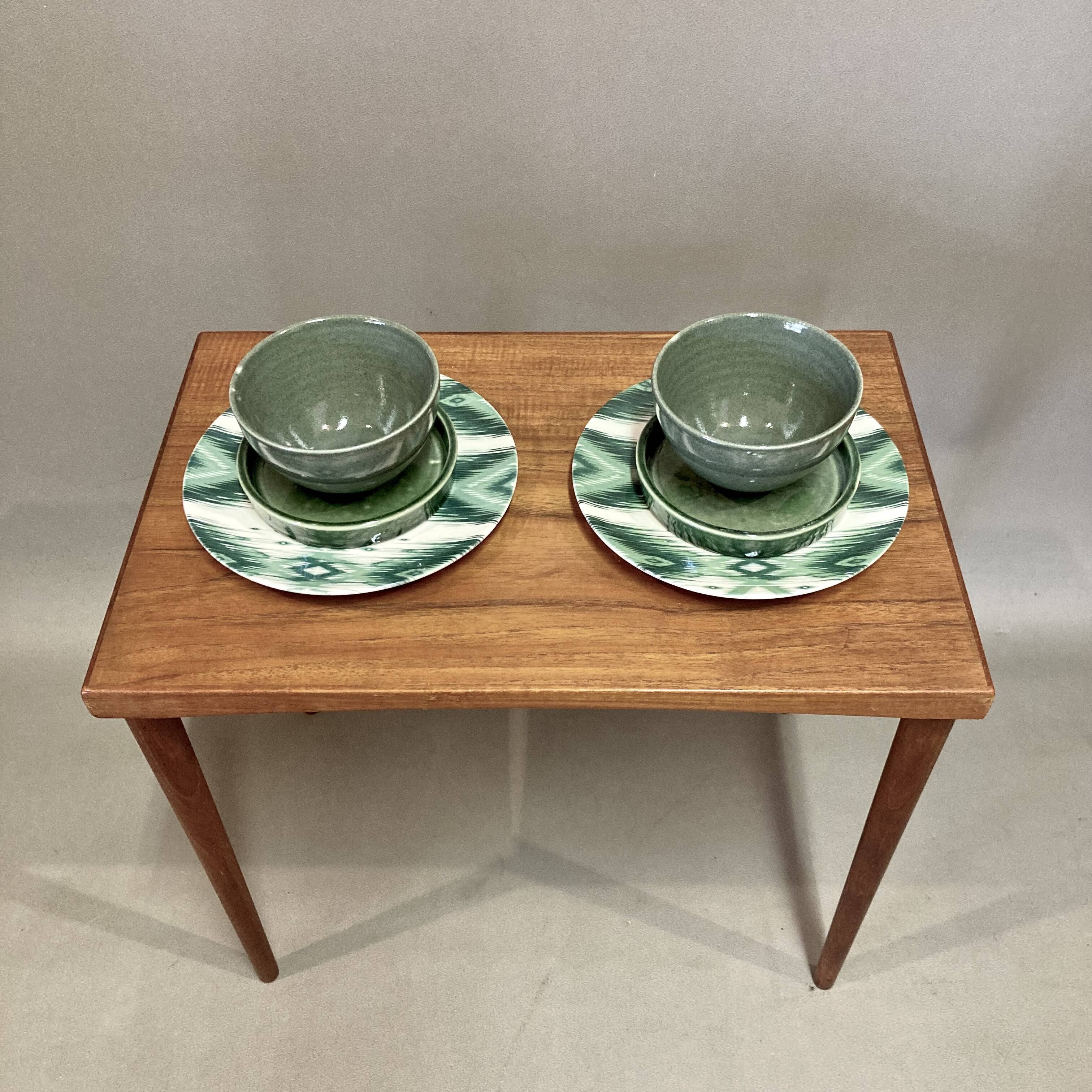 6-piece set entirely handmade.