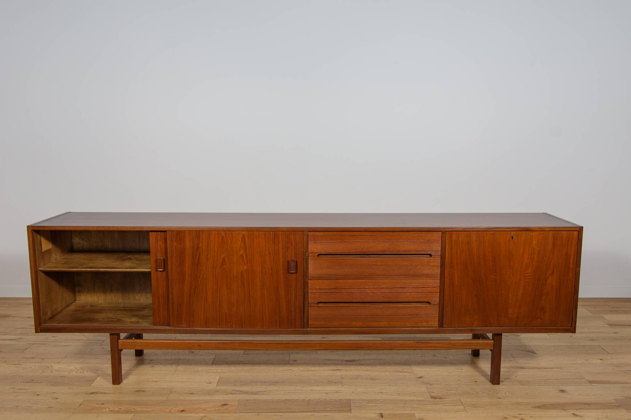 Mid-Century Teak Sideboard by Nils Jonsson for Hugo Troeds, Sweden, 1960s