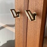 Scandinavian teak display cabinet from the 60s by Erik Brouer
