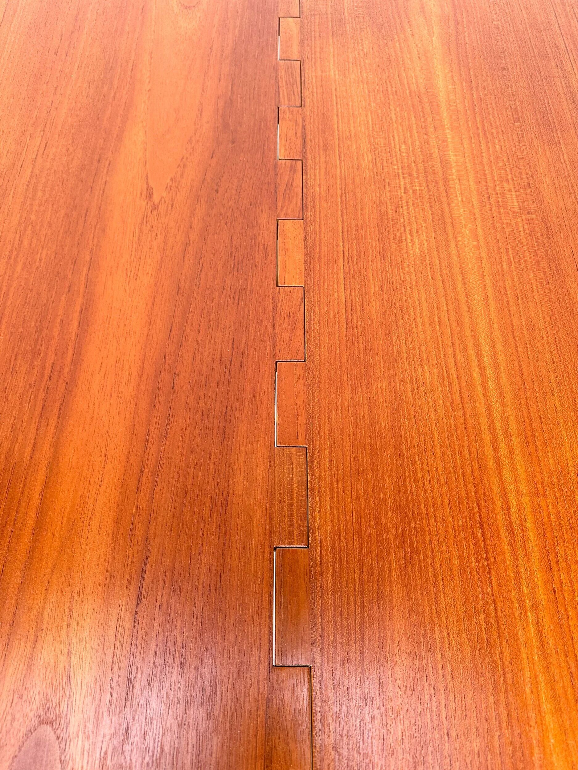 1960s Vintage Gate-leg Teak Danish Dining Table by Niels Koefoed