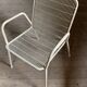 Chaise métal de jardin vintage