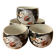 Set of 5 Asian "Dragon" tea cups