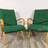 Vintage Armchairs by Jaroslav Smidek, 1960s, Set of 2