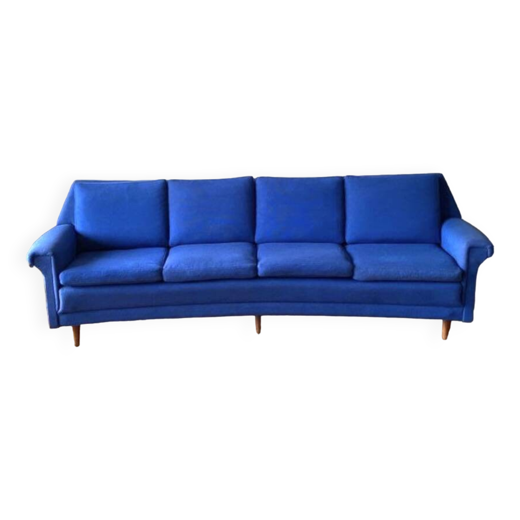 Vintage Scandinavian wool sofa