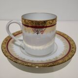 6 coffee cups signed "Jammet Seignolles"