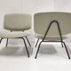 Paire de chauffeuses CM190 de Pierre Paulin pour Thonet