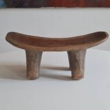 Tabouret Senoufo en bois vintage circa 1960