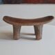 Vintage wooden Senufo stool circa 1960