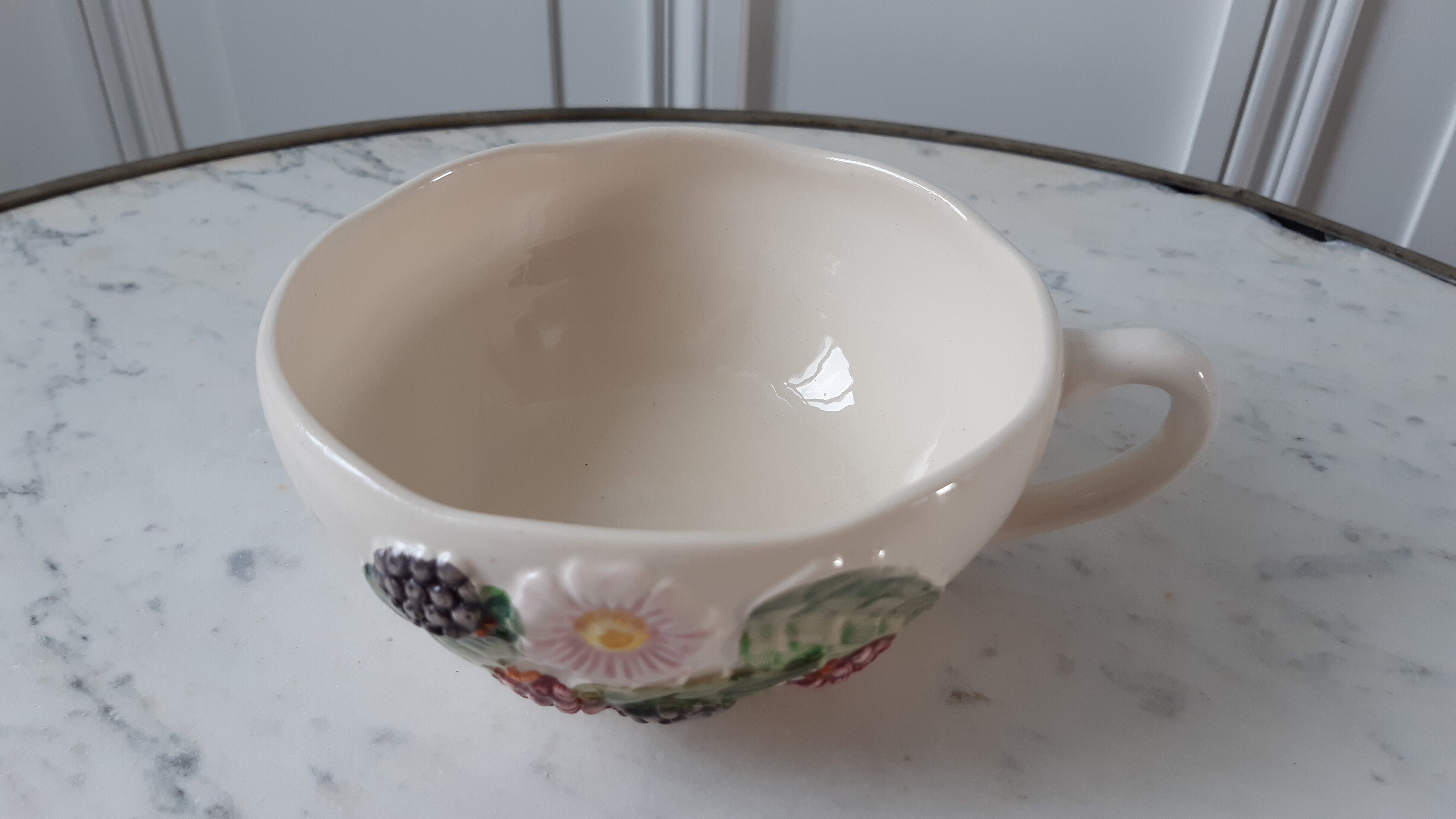 F&G Lunéville slip cup 50s-60s