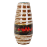 Scheurich 'Fat Lava' Lora Vase, Glazed Ceramic, 529-38