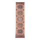 3x11 Dark Salmon Turkish Runner Rug, 85x336Cm SK 5476