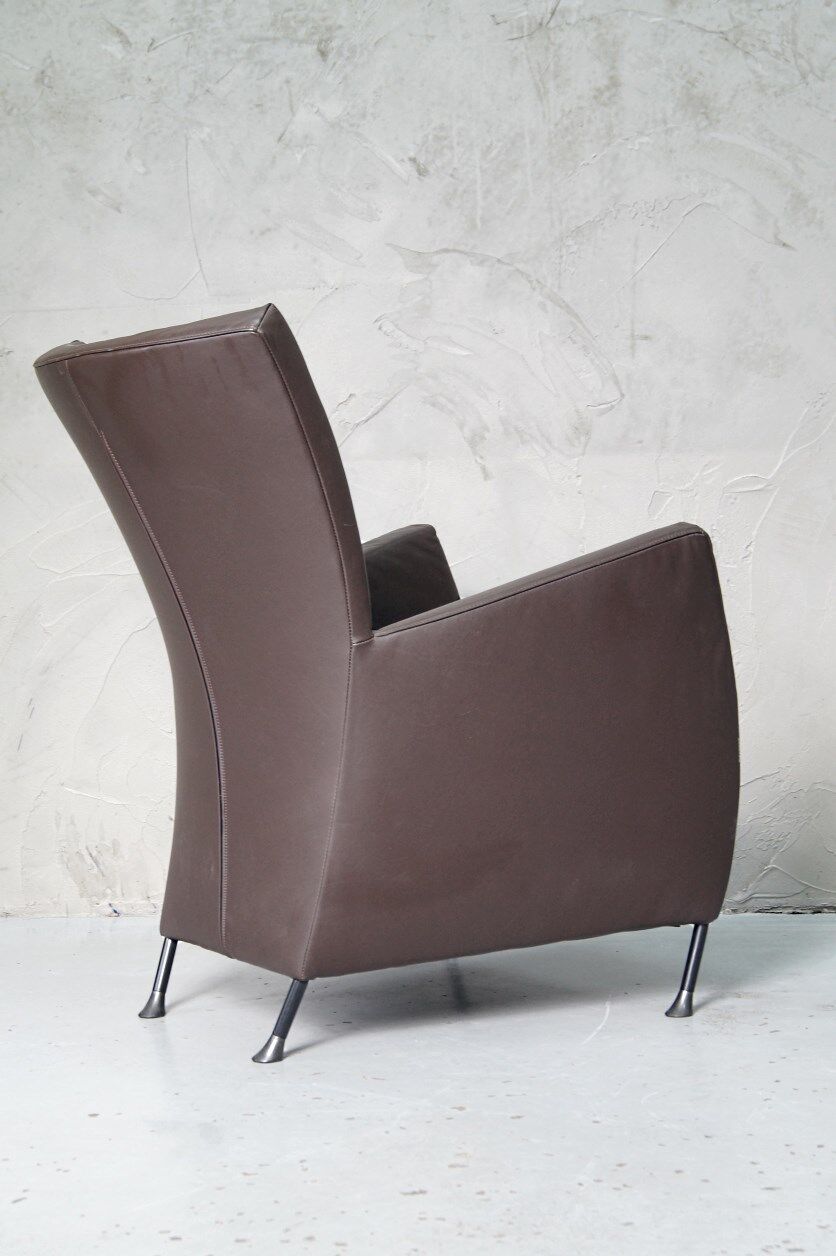 Leather Windy easy chair by Gijs Papavoine for Montis, 1990s
