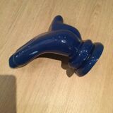Ceramic hook signed J.C. Pieré vintage 1980