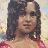 Portrait of a young girl