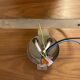 Wall light by Carlo Nason for Mazzega, Cascade, Glacier Blue, 1970s, 1/2