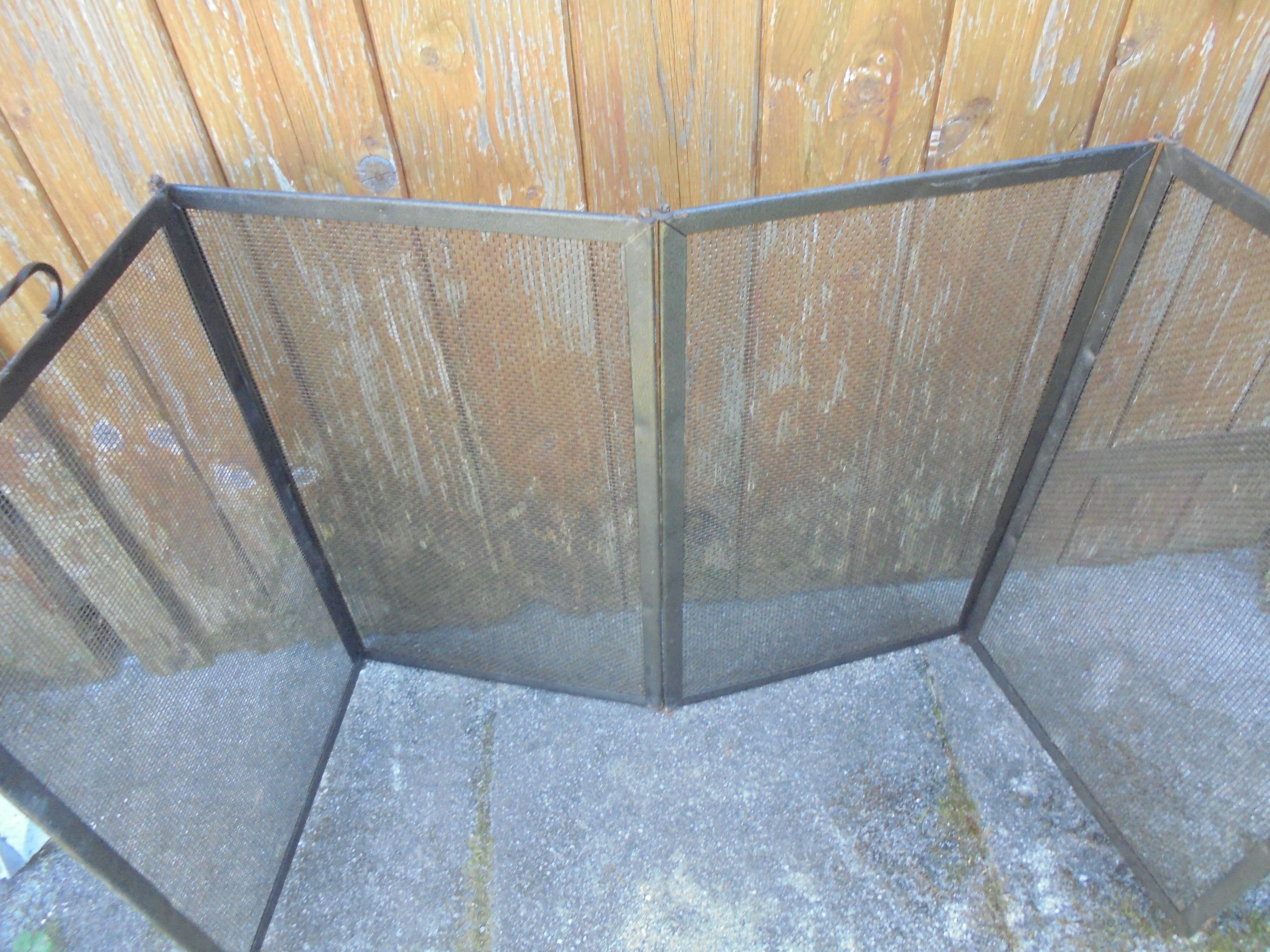Fire Screen 4-sided Chimney Screen