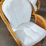 Rattan living room