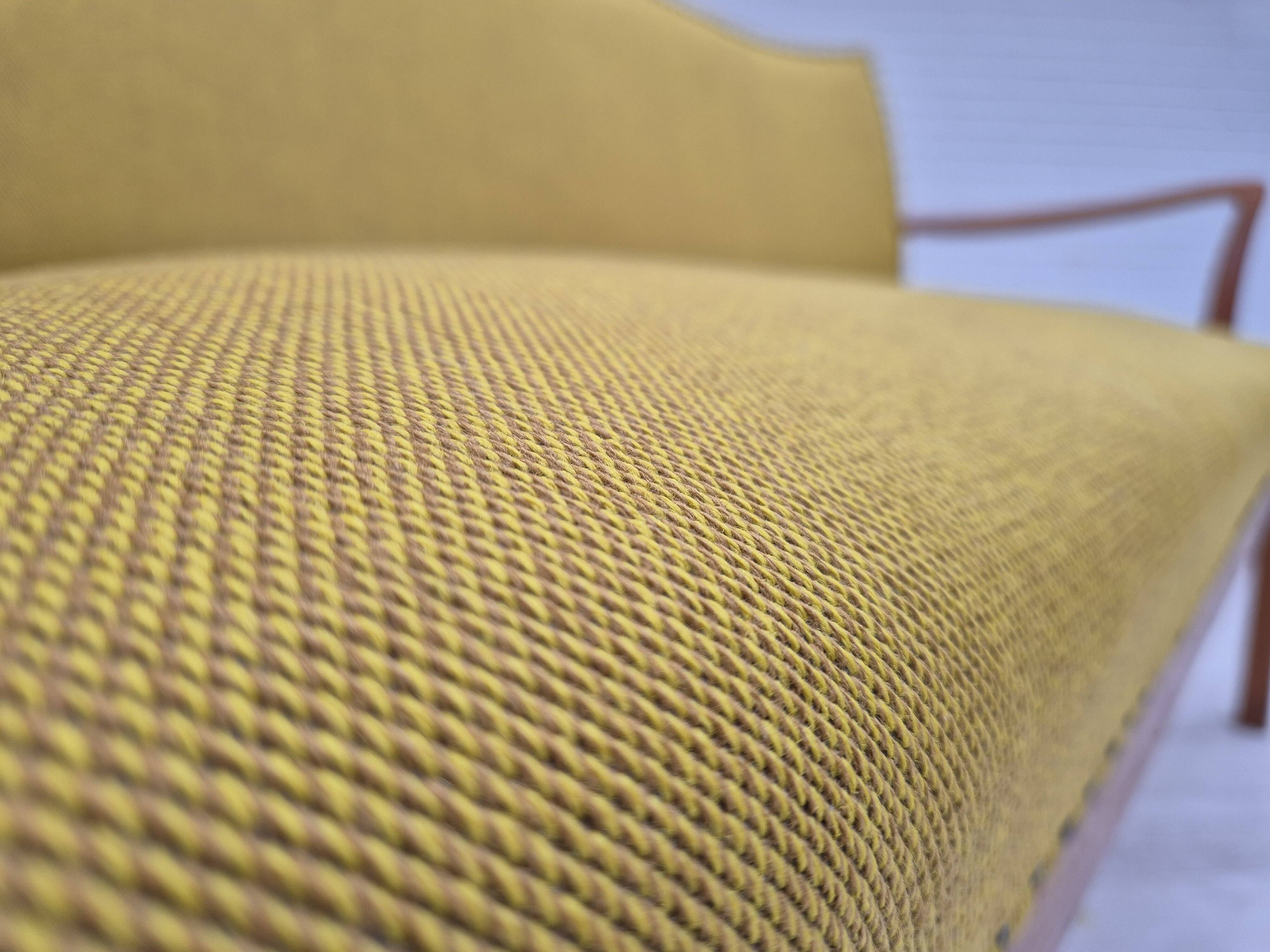 Canapé 2 places danois des années 1950 par Ehapa Møbler, état d'origine.