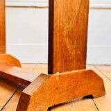 Folding table, Art Deco pedestal table