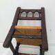 Vintage children's straw chair 70