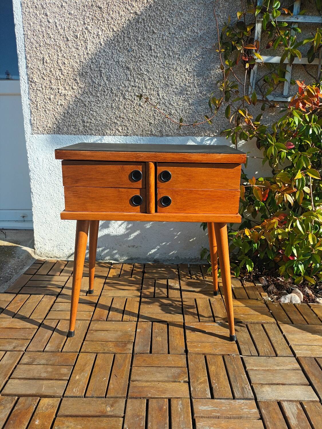 Scandinavian bedside table