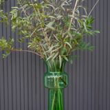 Large green Tang-Li vase by Morales Schildt for Kosta