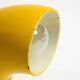 Very rare original Space Age 60s yellow table lamp made of iron by Temde