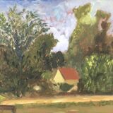 Painting the house in the forest