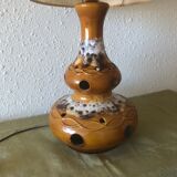 Seventies lamp in cermal