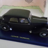 Lot of 5 Tintin collection cars, 1/43rd, original cases