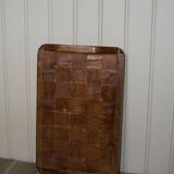 60s wooden mosaic top