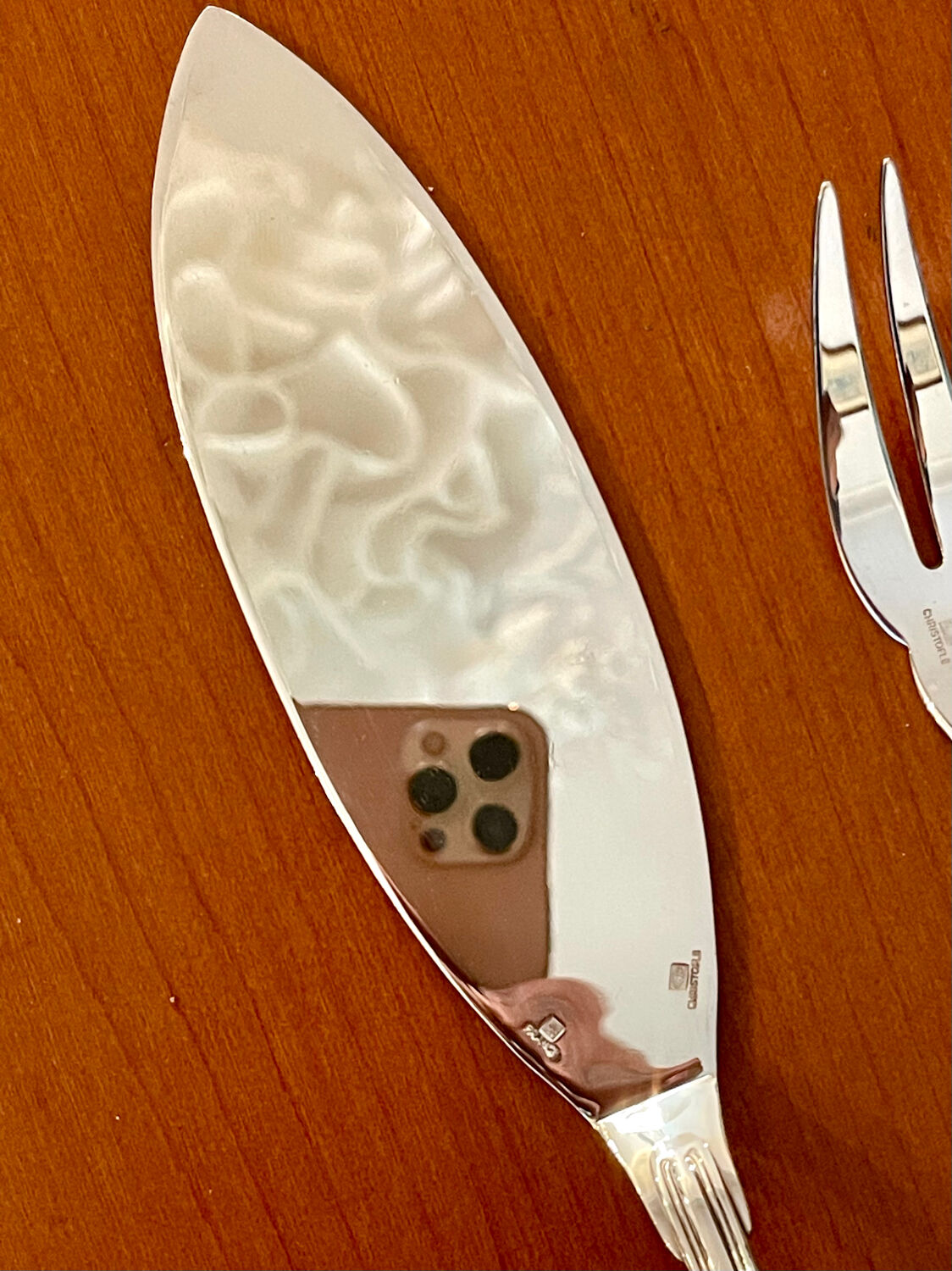 Christofle Chinon, fish cutlery, serving cutlery
